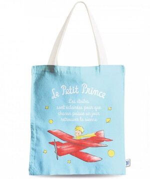 BOLSA DE TELA EL PRINCIPITO AVION