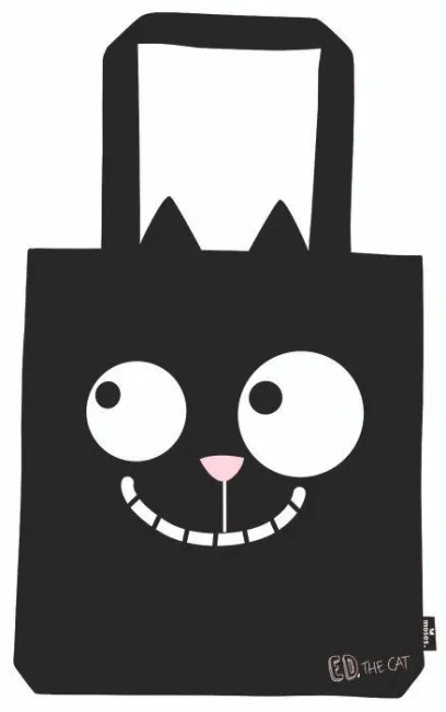 Bolsa de Tela de la Compra Cara Gatos