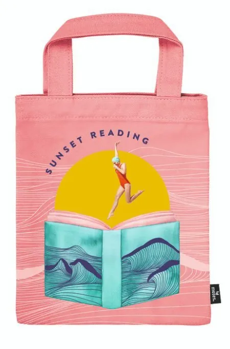 Bolsa de Tela para Libros Sunset Reading