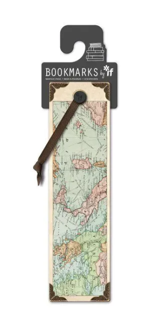 Marcapaginas Vintage Map