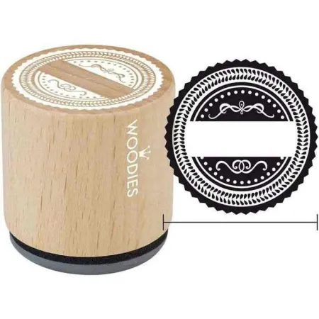 Sello Exlibris Woodies Stamp Diseño Sello