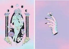 PACK 2 CUADERNOS COSIDOS ISA MUGURUZA 'VENUS Y MANO'