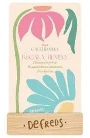 Calendario Mesa de Tarjetas 2026 Defreds