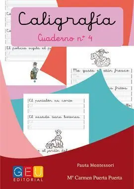 Caligrafia 4 Pauta Montessori