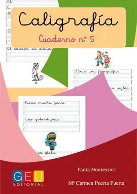 5-Caligrafia Nº5 Pauta Montessori