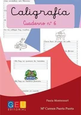 6-Caligrafia Nº6 Pauta Montessori