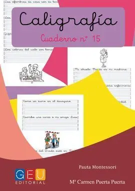 Caligrafia 15 Pauta Montessori