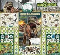 Dinosaurios Super Set de 500 Pegatinas