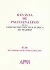 Revista Psicoanálisis de la Asociación Psicoanalítica de Madrid
