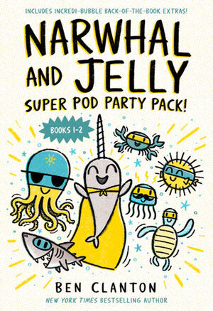NARWHAL AND JELLY: SUPER POD PARTY PACK!