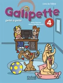 Galipette Petit à Petit 4. Pack Livre de L'élève + Cd
