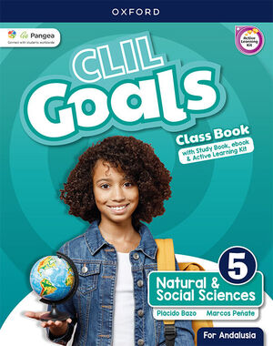 CLIL GOALS NATURAL & SOCIAL SCIENCES 5. CLASS BOOK PACK (ANDALUSIA)