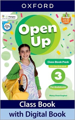 OPEN UP 3. CLASS BOOK. ANDALUSIAN EDITION