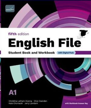 ENGLISH FILE 5TH EDITION A1. STUDENT'S BOOK AND WORKBOOK AND DIGITAL WITH KEY PA