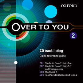 OVER TO YOU 2: CLASS CD (X5) (ES)