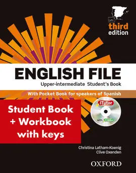 English File 3Rd Edition Upper-Intermediatestudent's Book + Workbook With Key Pa