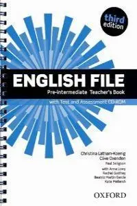 English File Pre-Intermediate: Teacher's Book &Test Cd Pack 3Rd Edition
