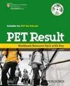 Pet Result Workbook With Key Pack