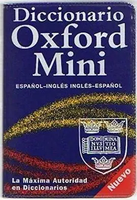 Diccionario Oxford Mini Español-Ingles Ingles-Español