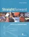 Straightforward Elementary Student S + Cd-Rom