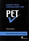 Check Your Vocabulary For Pet