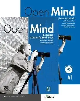 Open Mind Beginner A1 Student & Workbook + Key Pack