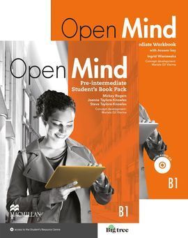 OPEN MIND PRE-INTERMEDIATE B1 STS & WB (+KEY) PACK