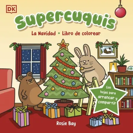 Supercuquis - la Navidad: Libro de Colorear