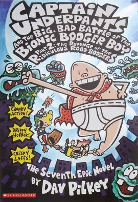CAPTAIN UNDERPANTS ROBO-BOOGERS
