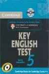 Cambridge Key English Test 5 With Answers + Audio Cd