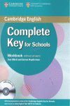 COMPLETE KEY FOR SCHOOLS WB/CD