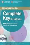 Complete Key For Schools Wb/Cd