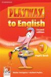 PLAYWAY TO ENGLISH 1. PUPIL S BOOK