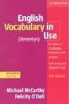 English Vocabulary In Use. Elementary