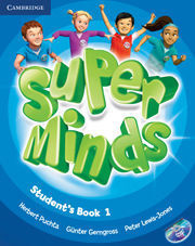 SUPER MINDS 1 STUDENT'S BOOK + DVD-ROM