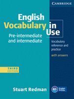 ENGLISH VOCABULARY IN USE PRE-INTERMEDIATE 3ª WITH ANSWERS
