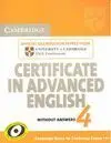 Cambridge Certificate In Advanced English 4 For Updated Exam Student S Book Without Answers