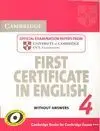 Cambridge First Certificate In English 4 Student S Book Without Answers