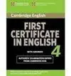 Cambridge First Certificate In English 4 Student's Book With Answers