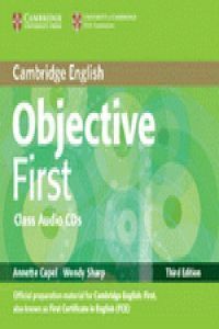 OBJECTIVE FIRST CLASS AUDIO CD 3RD EDITION
