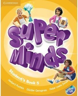 SUPER MINDS 5 ST/DVD-ROM