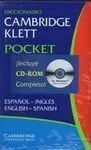Diccionario Cambridge Klett Pocket Español-Inglés+Cdr