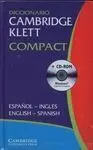 Diccionario Compact + Cdr. Español-Inglés , English-Spanish
