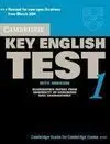 Cambridge Key English Test 1 Self Study Pack