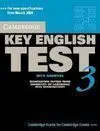 Cambridge Key English Test 3 Self Study Pack