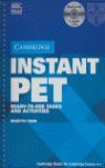 INSTANT PET BOOK WITH AUDIO CD PACK