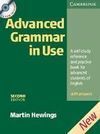 ADVANCED GRAMMAR IN USE WITH ANSWERS AND CD-ROM 2ND EDITION
