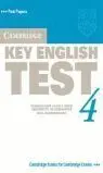 Cambridge Key English Test 4 Student S Book