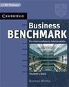 BUSINESS BENCHMARK. STUDENT S BOOK