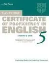 Certificate Of Proficiency In English 5 Student S Book
